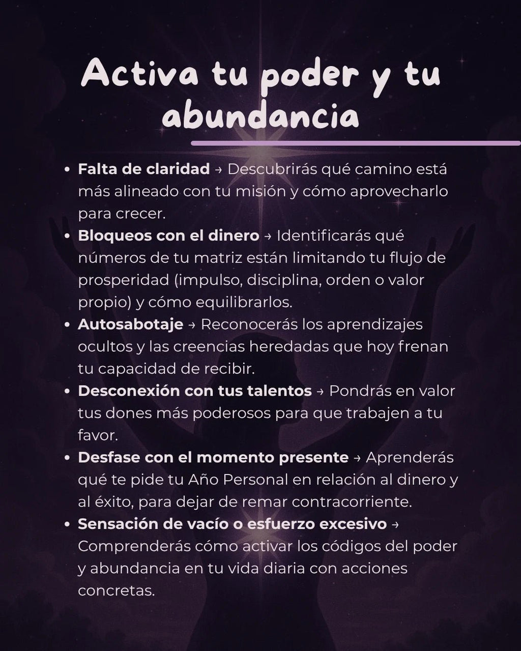 Imagen de Activa tu poder y tu abundancia - Lectura numerológica en In Your Path