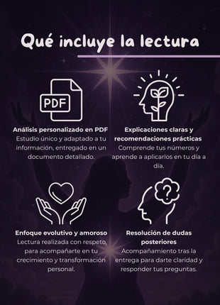 Contenido de la lectura de abundancia con estudio numerológico detallado y recomendaciones prácticas