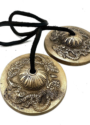 Tingsha Tibetana Dragón (7,4 cm)