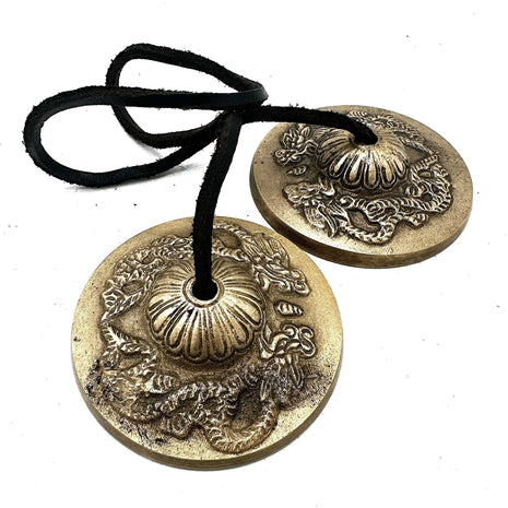 Tingsha Tibetana Dragón (7,4 cm)