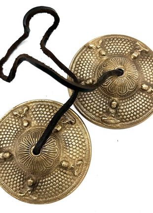 Tingsha Tibetana Cinco Budas (9,5 cm)