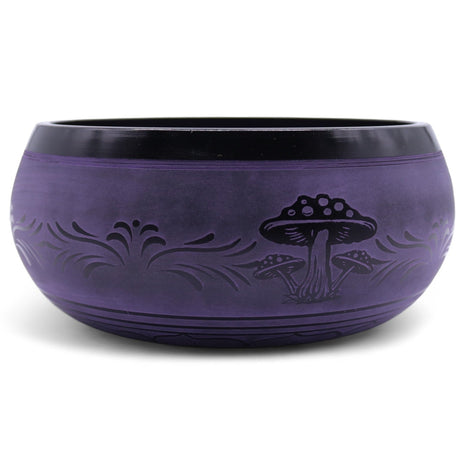 Cuenco Tibetano Purple Haze en Forma de Hongo (23 cm)