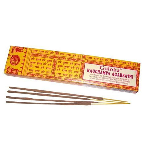 Incienso Nag Champa – Goloka (16 g)