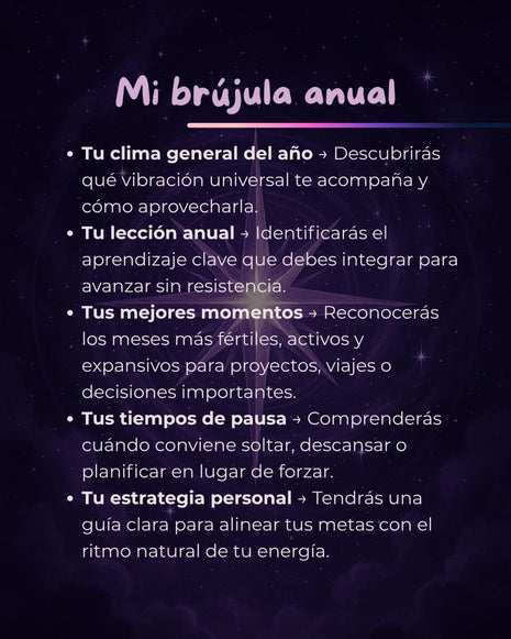Imagen de Mi brújula anual – Lectura Numerológica - Lectura numerológica en In Your Path