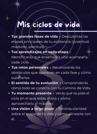 Imagen de Mis ciclos de vida – Lectura Numerológica - Lectura numerológica en In Your Path
