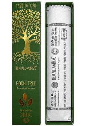 Imagen de Incienso Botánico Árbol Bodhi – Banjara (15 g) - Lectura numerológica en In Your Path