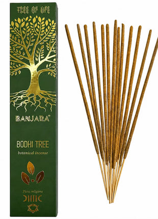 Imagen de Incienso Botánico Árbol Bodhi – Banjara (15 g) - Lectura numerológica en In Your Path