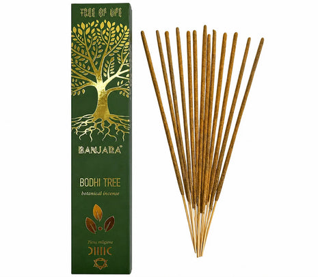 Imagen de Incienso Botánico Árbol Bodhi – Banjara (15 g) - Lectura numerológica en In Your Path