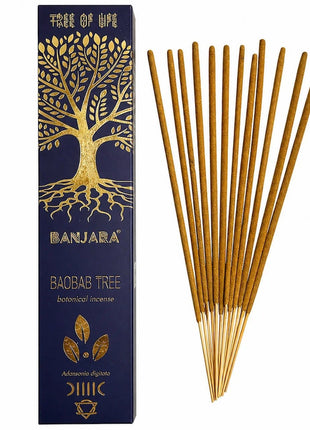 Imagen de ncienso Botánico Árbol de Baobab – Banjara (15 g) - Lectura numerológica en In Your Path