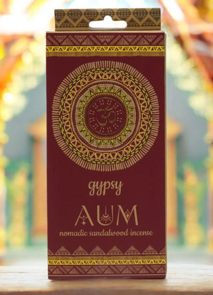 Imagen de Incienso Nag Champa AUM – Gypsy Nomadic (52 g) - Lectura numerológica en In Your Path