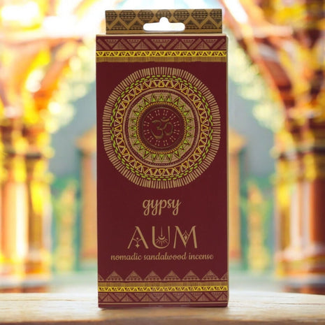 Imagen de Incienso Nag Champa AUM – Gypsy Nomadic (52 g) - Lectura numerológica en In Your Path