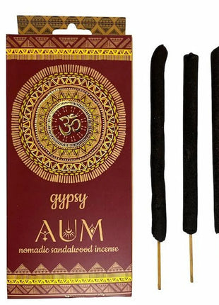 Imagen de Incienso Nag Champa AUM – Gypsy Nomadic (52 g) - Lectura numerológica en In Your Path