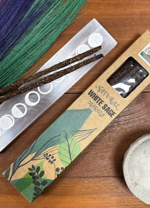 Imagen de Incienso Natural Masala Salvia Blanca – Namaste India (33 g) - Lectura numerológica en In Your Path