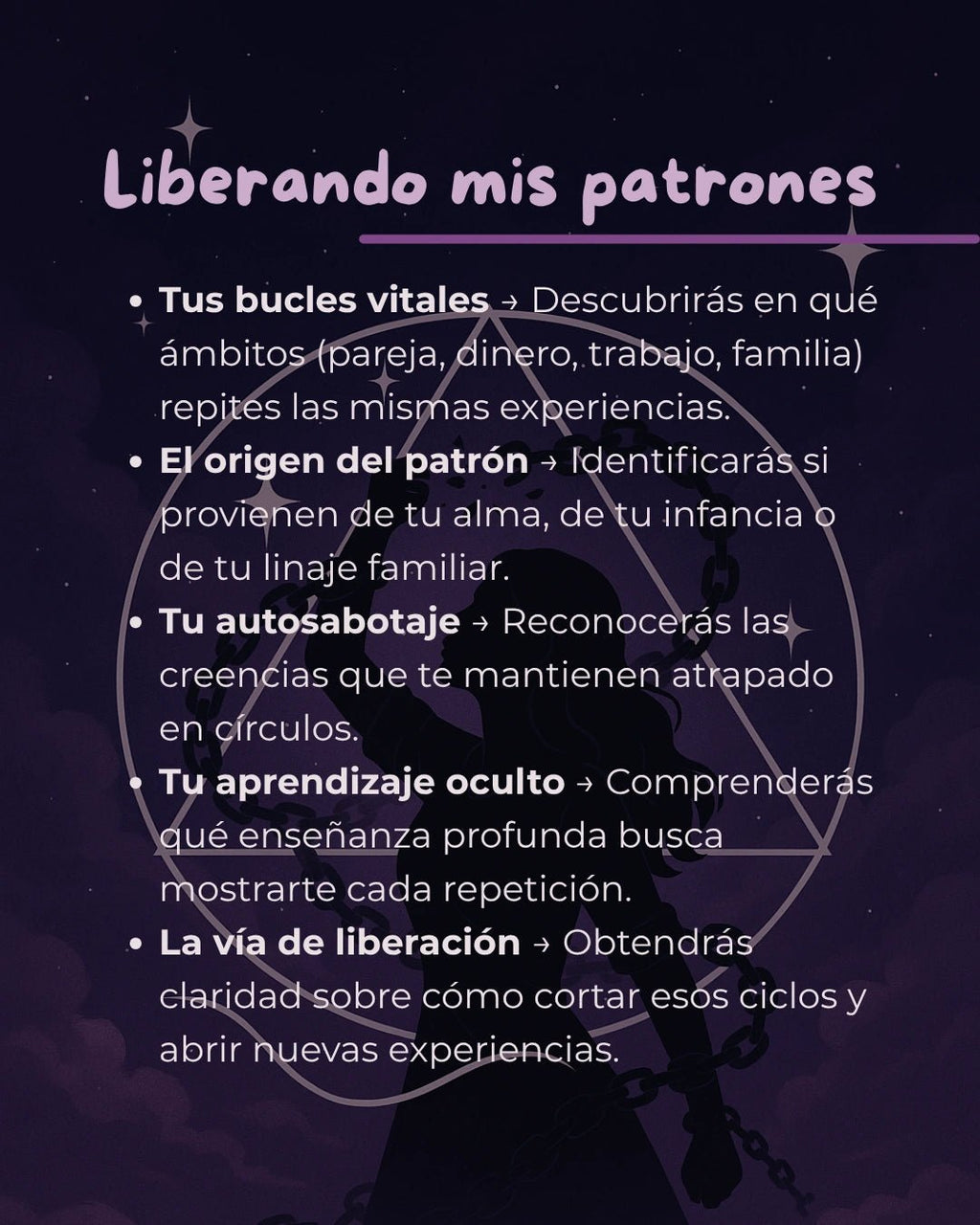 Imagen de Liberando mis patrones - Lectura numerológica en In Your Path