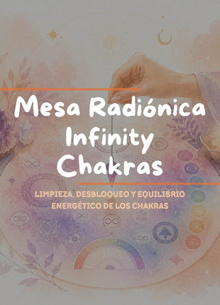 Imagen de Mesa Radiónica Infinity Chakras - Lectura numerológica en In Your Path
