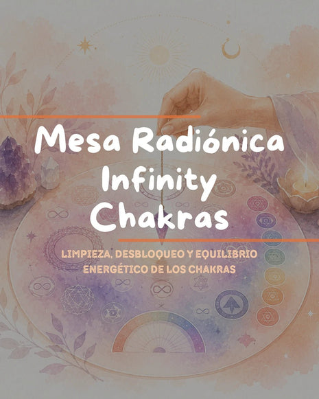 Imagen de Mesa Radiónica Infinity Chakras - Lectura numerológica en In Your Path
