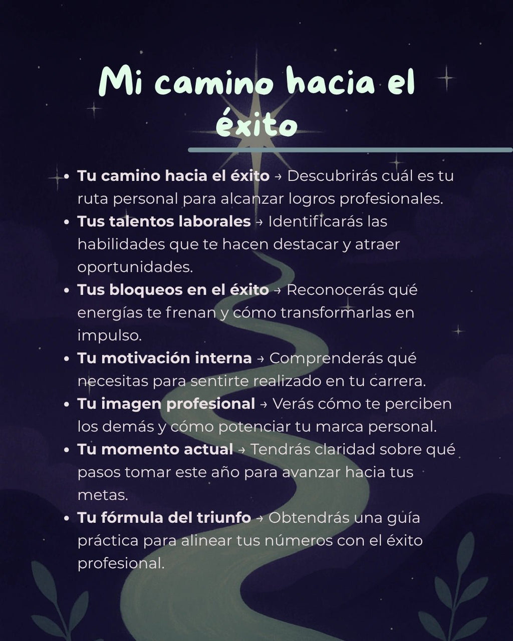 Imagen de Mi camino hacia el éxito - Lectura numerológica en In Your Path