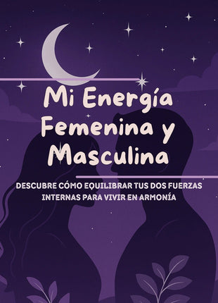 Portada de la lectura numerológica Mi Energía Femenina y Masculina para equilibrar tus energías internas