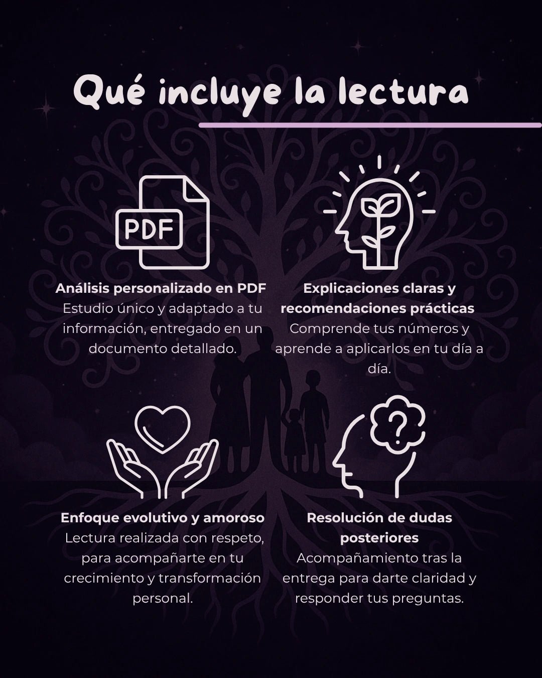 Imagen de Mi legado familiar - Lectura numerológica en In Your Path