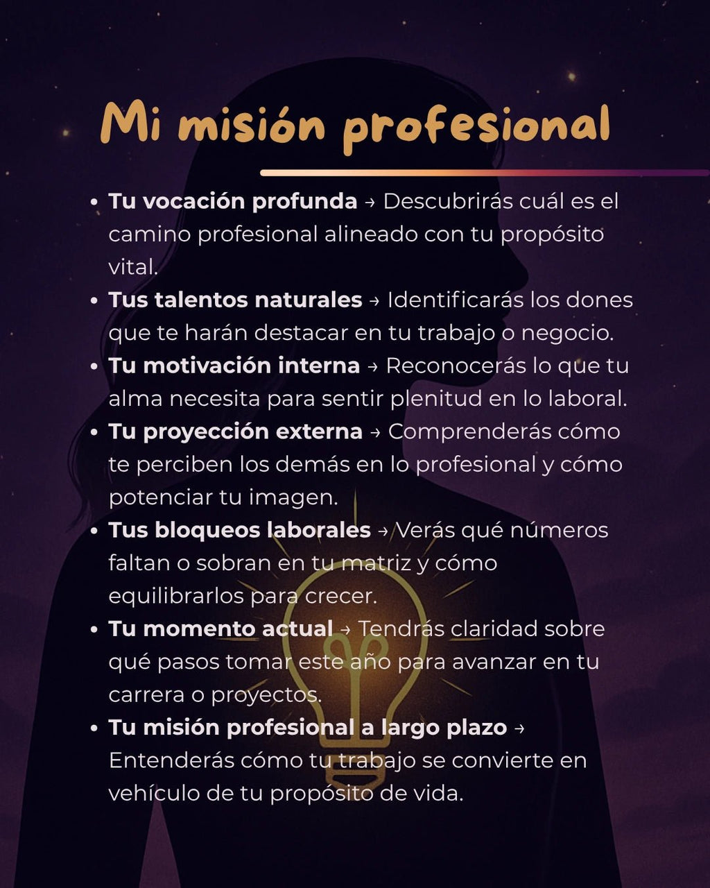Imagen de Mi misión profesional - Lectura numerológica en In Your Path