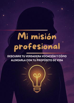 Portada de la lectura numerológica Mi misión profesional sobre vocación y propósito laboral