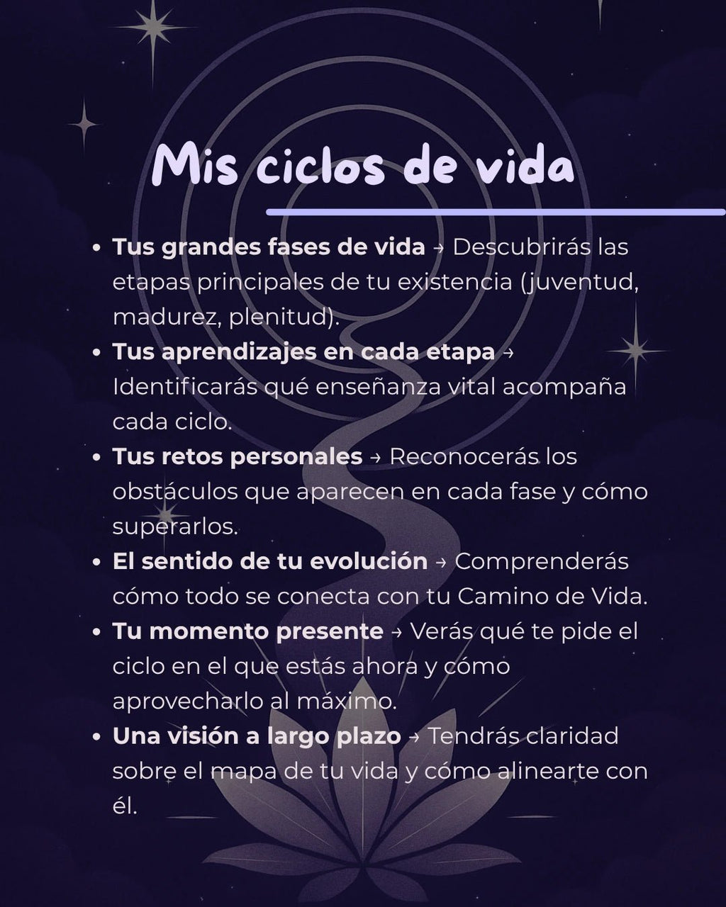Imagen de Mis ciclos de vida - Lectura numerológica en In Your Path