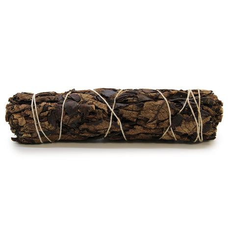 Atado de salvia negra natural de 15 cm en formato ramillete para limpieza energética y sahumerios
