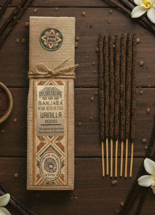 Imagen de Incienso de Resina Vainilla – Banjara (330 g) - Lectura numerológica en In Your Path